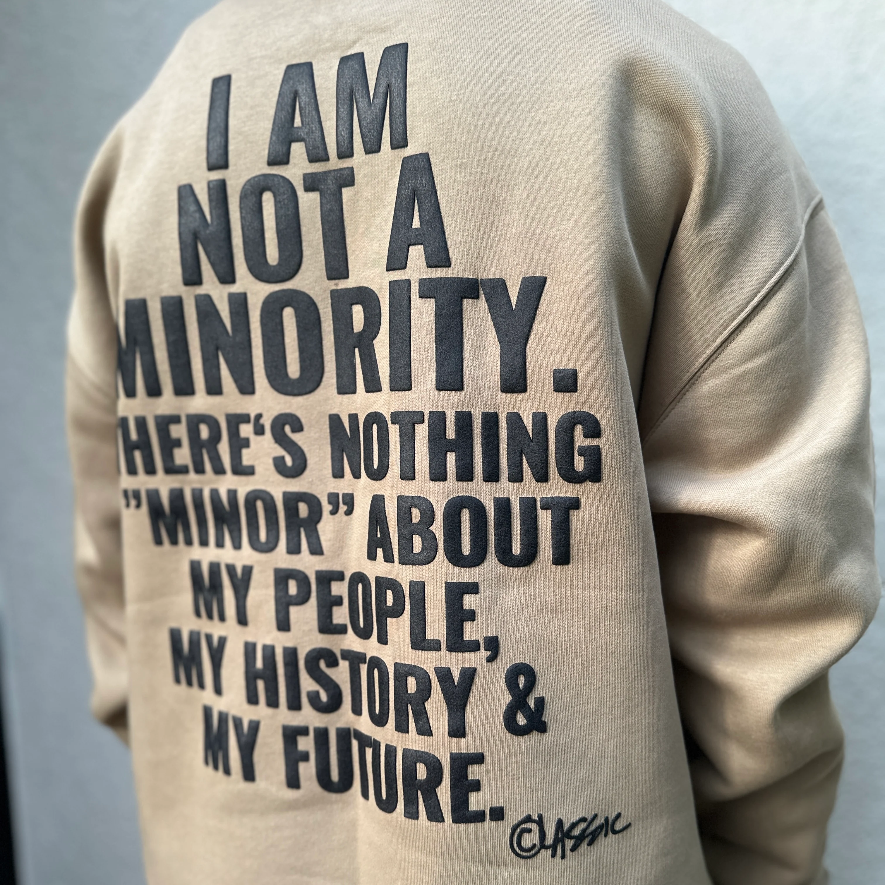 The Worlds FAIRE Crewneck ( IAm Not A Minority ) - Image 5