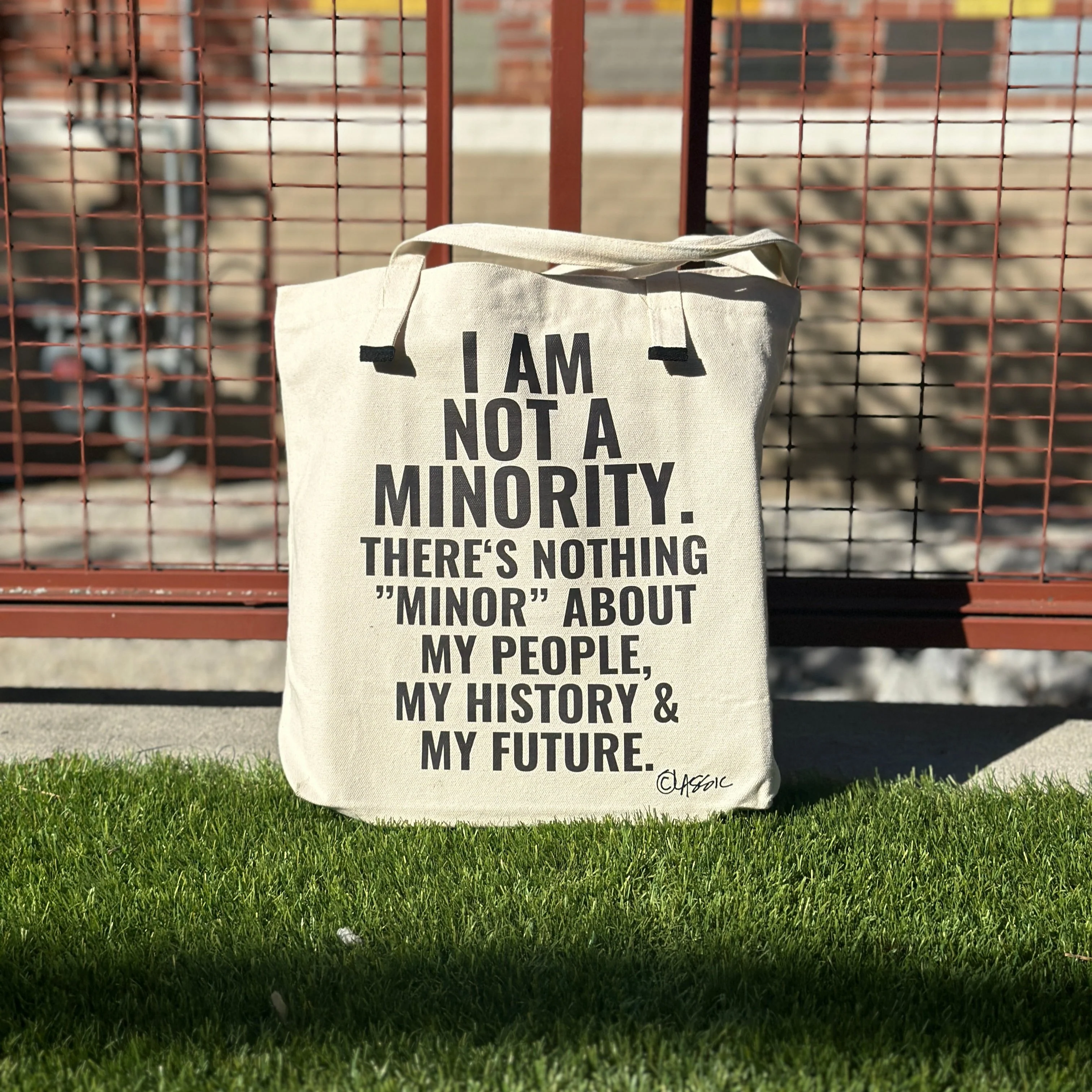 The Worlds FAIRE Tote (I Am Not A Minority) - Image 3